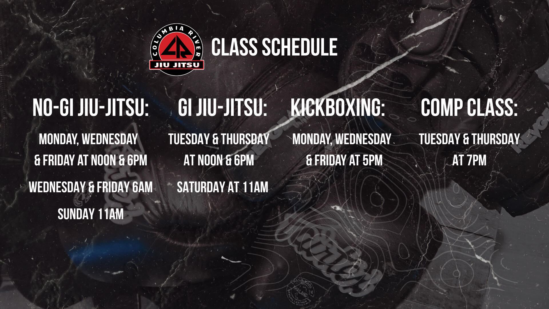 Columbia River Jiu Jitsu Schedule Columbia River Jiu Jitsu Schedule picture